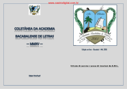 colet&acirc;nea da academia bacabalense de letras