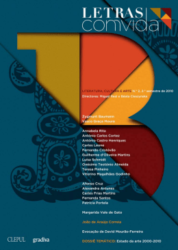 Revista Letras ComVida, Número 2 - 2º Semestre de 2010