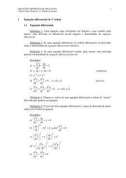 Equacoes 1a Ordem