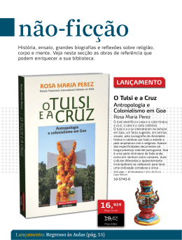 O Tulsi e a Cruz LANÇAMENTO