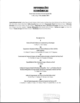 Informa&ccedil;&otilde;es Econ&ocirc;micas, v.41, n.9, set.2011