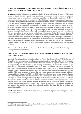 &Iacute;NDICE DE DESENVOLVIMENTO DA FAM&Iacute;LIA (IDF) E