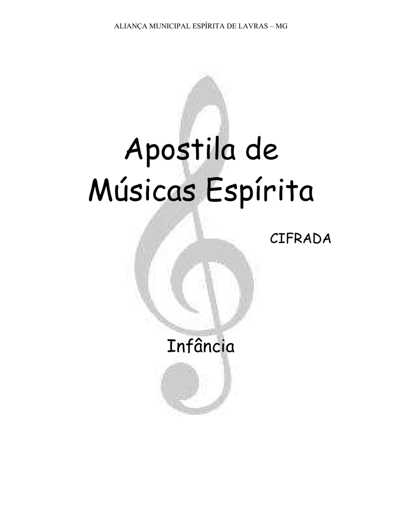 PDF) Apostila de Cânticos Cifrados