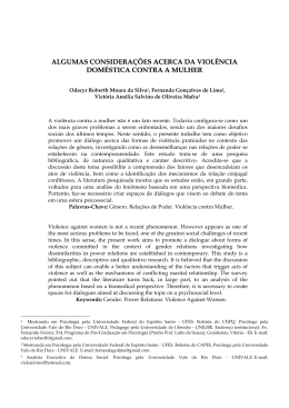 7. algumas considera&ccedil;&otilde;es acerca da viol&ecirc;ncia dom&eacute;stica