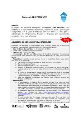 Projeto LAR EFICIENTE NOVO