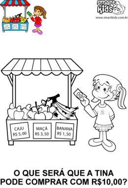 o QUE sERÁ QUE A TINA PODE coMPRAR coM R$10