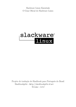 Slackbook em Português do Brasil