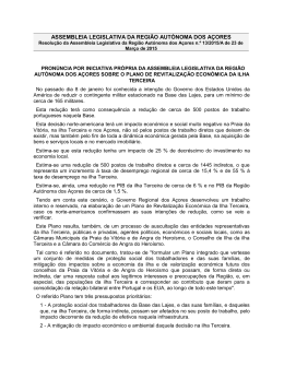 13/2015/A - Vice-Presidência do Governo Regional dos Açores