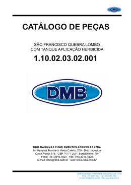 CATÁLOGO DE PEÇAS 1.10.02.03.02.001