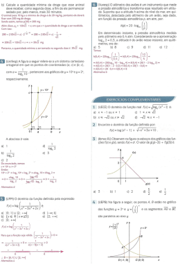 lo) Calcule a quantidade minima da droga que esse animal deve