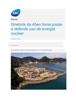 05/12/14 - Associação Brasileira de Energia Nuclear