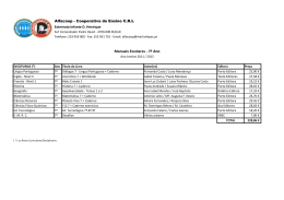 Manuais Escolares - 7&ordm; Ano - Externato Infante D. Henrique