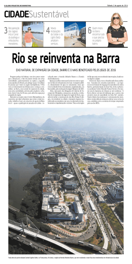 "Cidade Sustent&aacute;vel"