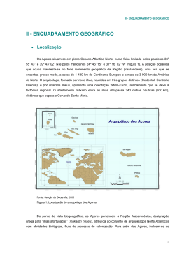II - ENQUADRAMENTO GEOGR&Aacute;FICO