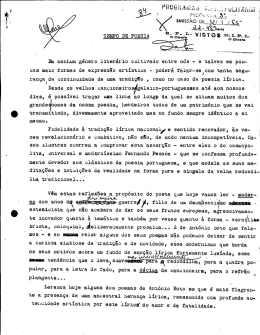 TEMPO DE POESIA as &Ecirc;atff ` VI s T Q 8 E&agrave;x&egrave;&auml;hzl