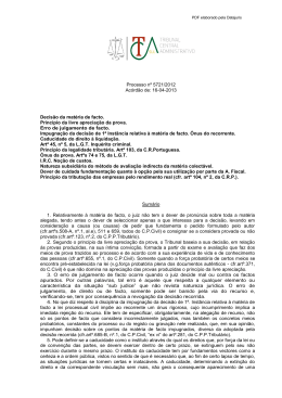 Ac&oacute;rd&atilde;o do TCASul - Base de Dados Jur&iacute;dicos da DATAJURIS