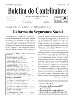 Reforma da Segurança Social
