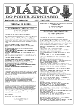 EDI&Ccedil;&Atilde;O 3633.pmd - Di&aacute;rio da Justi&ccedil;a Eletr&ocirc;nico - TJRR