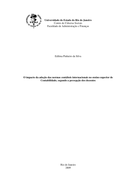 Edilma Pinheiro da Silva - Faculdade de Administra&ccedil;&atilde;o e Finan&ccedil;as