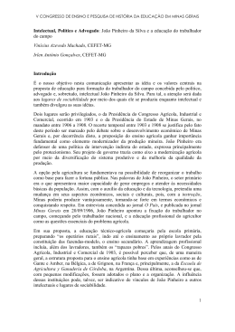 Jo&atilde;o Pinheiro da Silva e a educa&ccedil;&atilde;o do trabalhador do campo