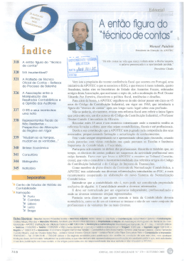 Jornal de Contabilidade.