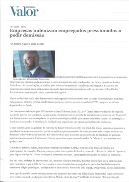 Empresas indenizam empregados pressionados a pedir