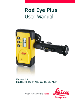 Rod Eye Plus User Manual