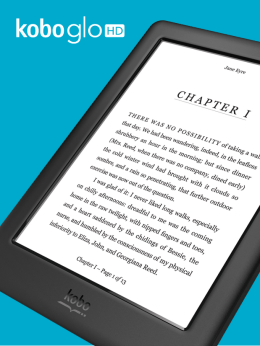 Kobo Glo HD - Quick Start Guide ( PDF )