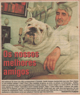 Ha milhares de anos que eles acompanham o homem. Desde