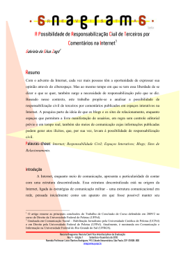 A Possibilidade de Responsabiliza&ccedil;&atilde;o Civil de Terceiros por