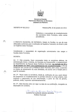 - Prefeitura Municipal de Mataraca