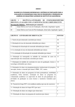 Anexo Resolu&ccedil;&atilde;o N&ordm;12 IG Quadro de Atividades Referencias