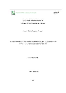 Esbo&ccedil;o de desenvolvimento do projeto de pesquisa