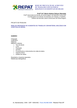 PROJETO DE PESQUISA