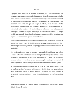 RESUMO A proposta desta disserta&ccedil;&atilde;o de mestrado &eacute; contribuir