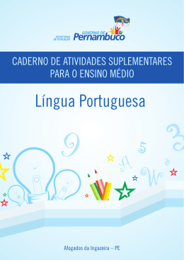 Língua Portuguesa - RedeCompras
