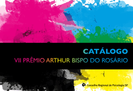 Catálogo do VII Prêmio Arthur Bispo do Rosário