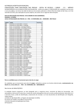 edital n&ordm; 03/2013
