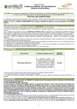 Edital Coffito - SONAFE - validado