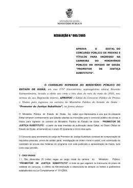 ESTADO DE GOI&Aacute;S