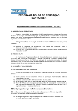 PROGRAMA Bolsa Santander - Uni