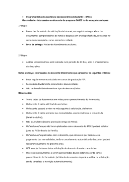 • Programa Bolsa de Assistência Socioeconômica Estudantil