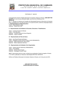 PORTARIA No 199/2006