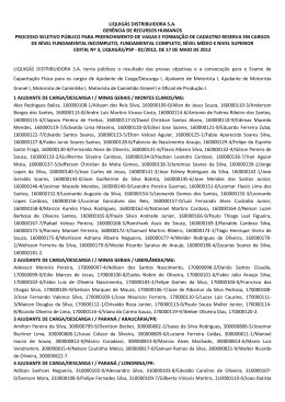 Resultado das provas objetivas e a convoca&ccedil;&atilde;o para o Exame de