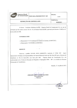 Memorando nº /2008/GEPAT/GELOG/DAF/EBC