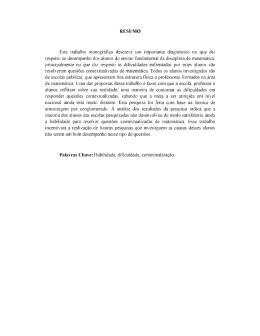 RESUMO Este trabalho monografico descreve um