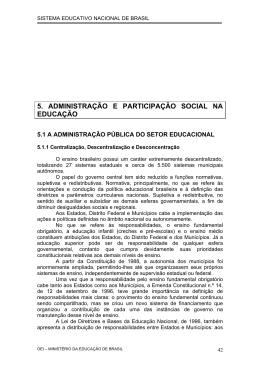 5. administração e participação social na educação