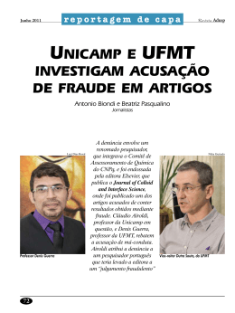 Unicamp e UFMT investigam acusação de fraude em artigos