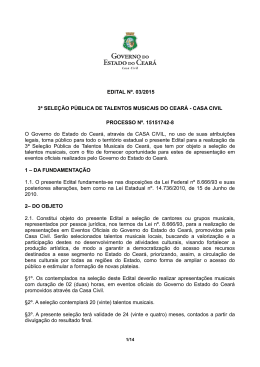 edital - Governo do Estado do Cear&aacute;