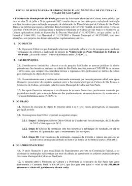 Confira o edital na &iacute;ntegra